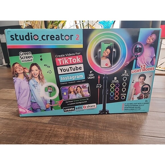Studio Creator Other - Studio Creator Playset [Version 2] Tik Tok YouTube Instagram Facebook Videos